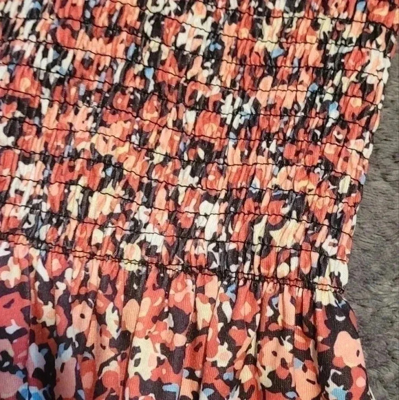 Strapless Boho Floral Print Sundresssize medium - Picture 2 of 3